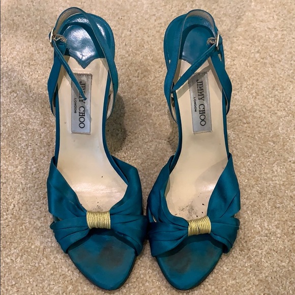 Vintage Jimmy Choo heeled sandals - Picture 1 of 9